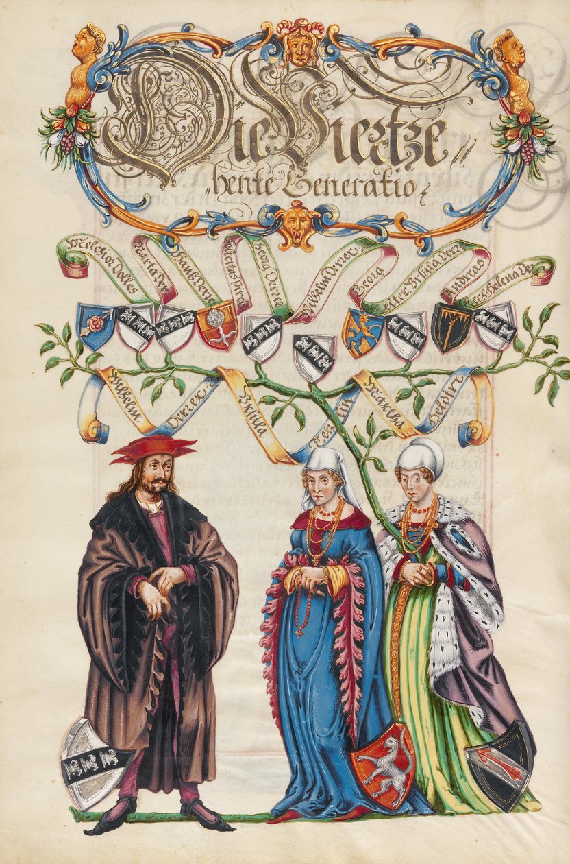 Neljästoista sukupolvi, Wilhelm Derrer tekijältä Unknown artist