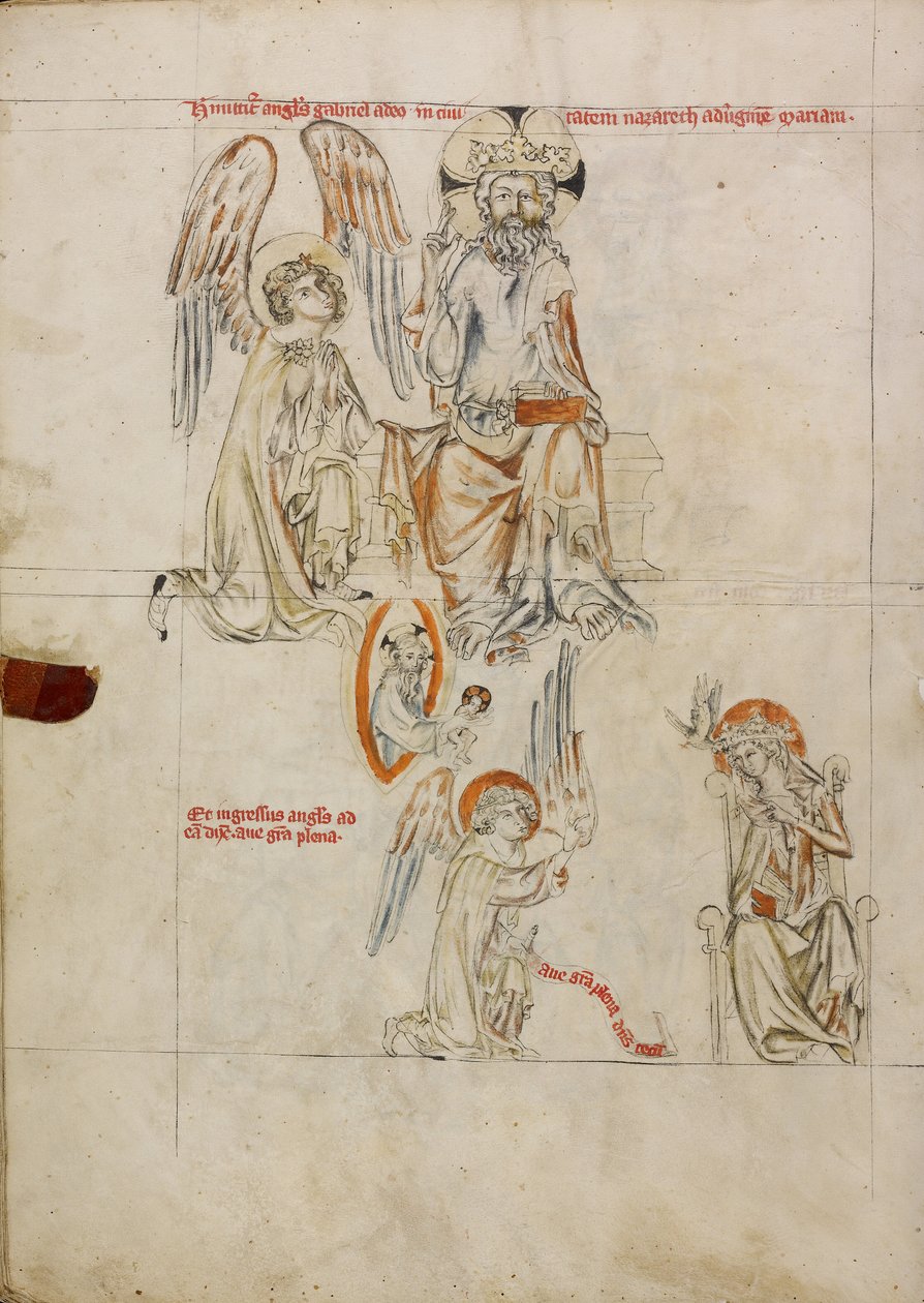 Herra lähettää Gabrielin; Ilmestyskirja tekijältä Unknown artist