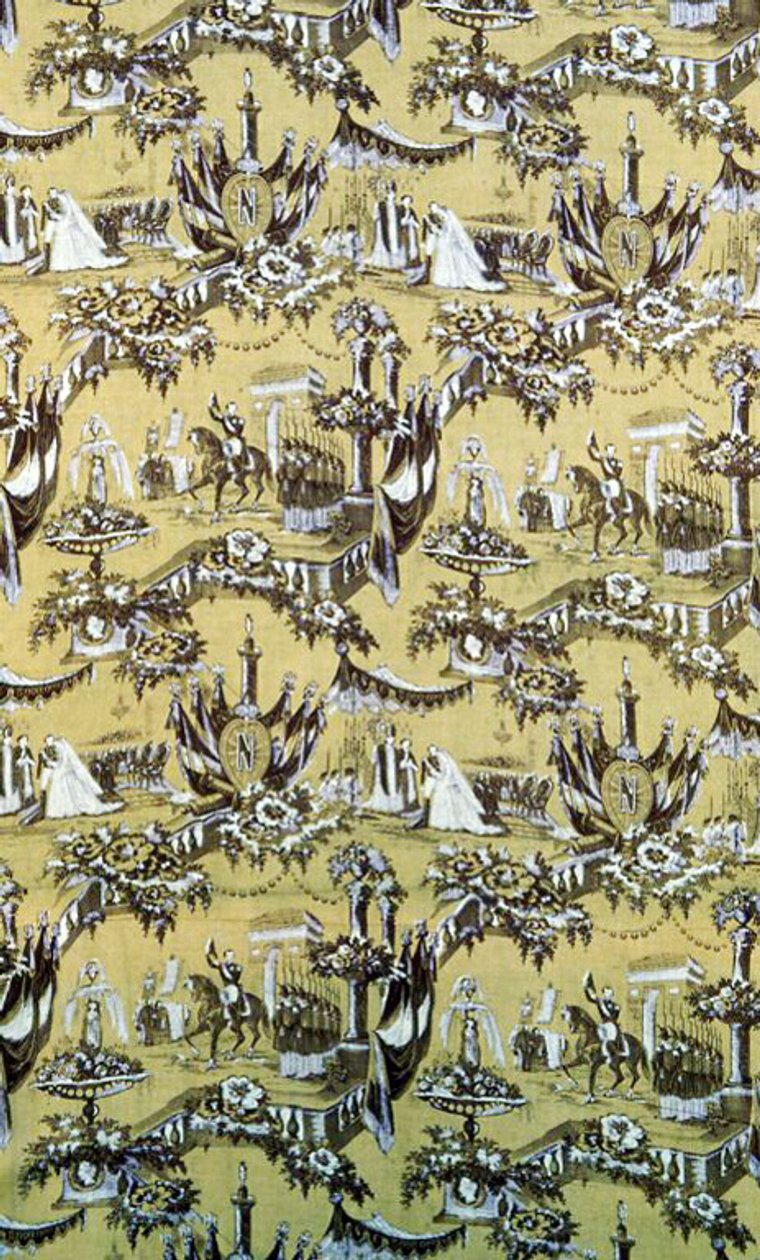 Eugenien ja Napoleanin avioliitto (Furnishing Fabric) tekijältä Unknown artist