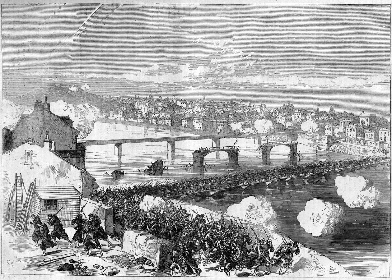 Pariisin kommuuni vuonna 1871. 17. huhtikuuta tekijältä Unknown artist