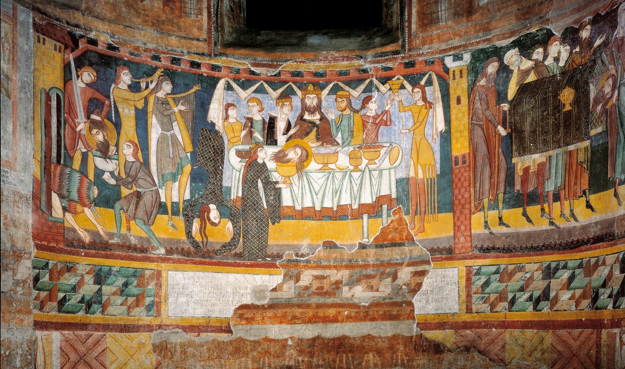 Salomen tanssi ja Pyhän Johannes Kastajan pää tekijältä Unknown artist