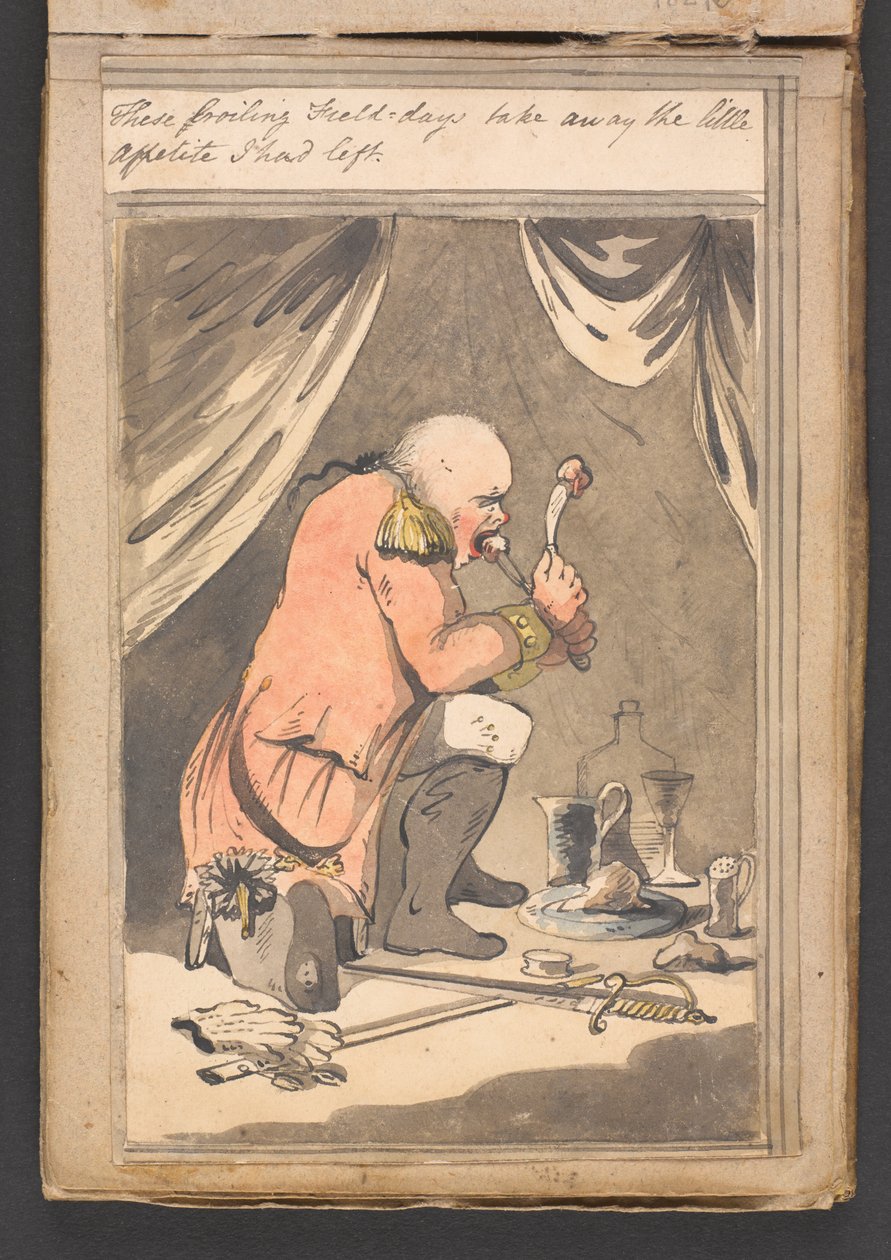 "Nämä paahtavat kenttäpäivät vievät sen pienen ruokahalun, joka minulla oli jäljellä" tekijältä Unknown artist