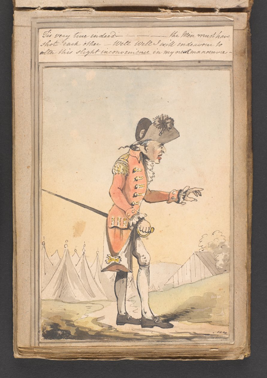 "Se on todellakin totta - miesten on täytynyt ampua toisiaan - No, yritän muuttaa tätä pientä haittaa seuraavassa liikkeessäni" tekijältä Unknown artist