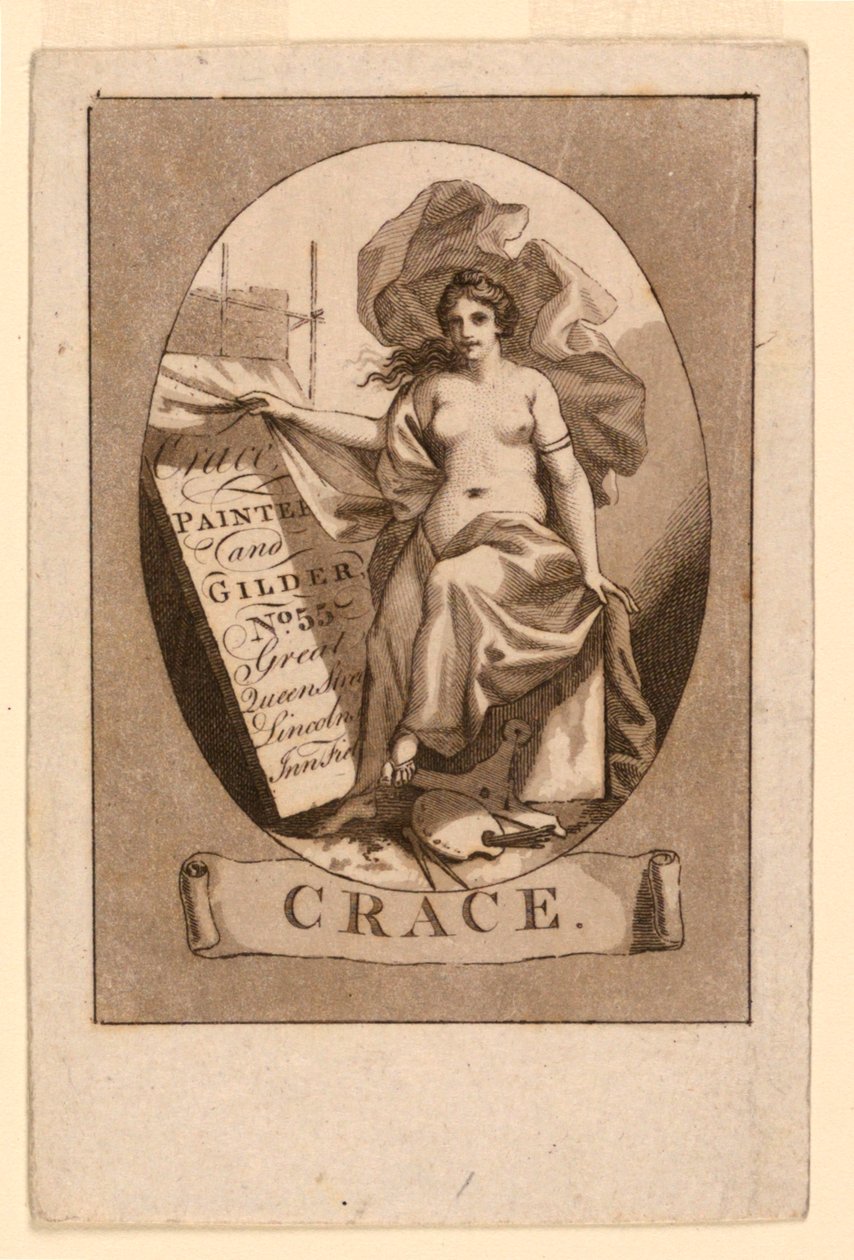 Tradecard, Crace and Son tekijältä Unknown artist
