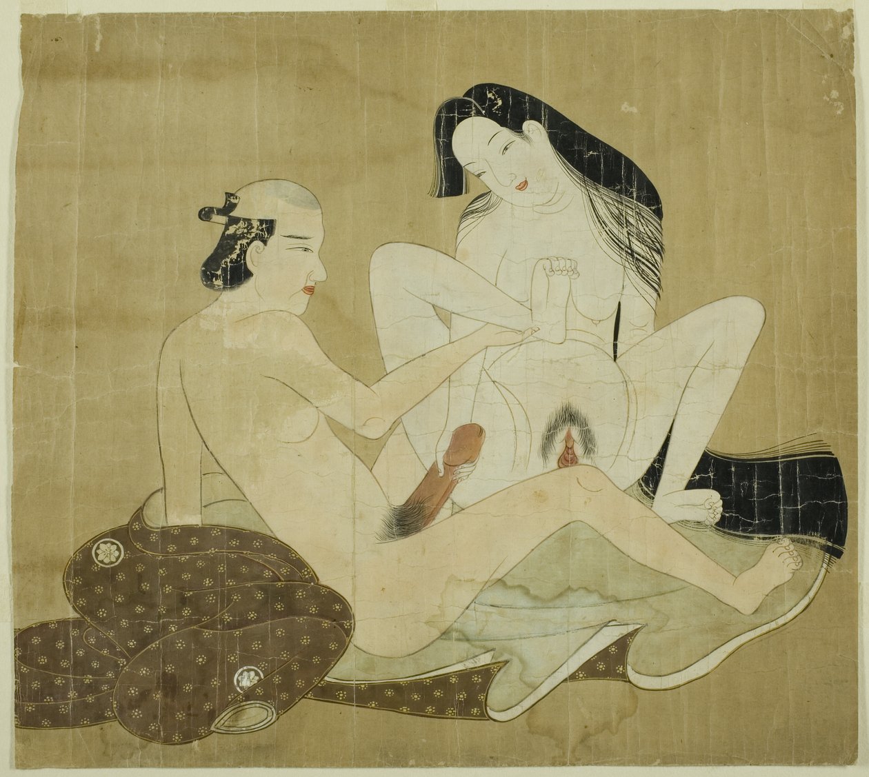 Kaksi rakastajaa tekijältä Unknown artist