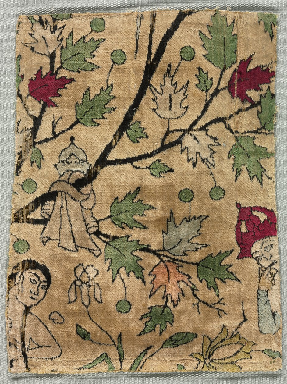 Velvet Fragment, Khusrau näkee Shirinin kylpemisen tekijältä Unknown artist