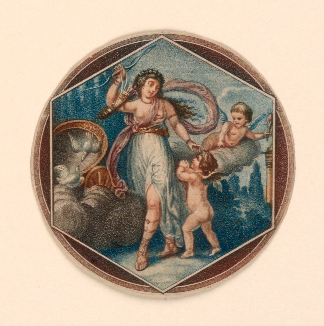 Venus ja Cupid tekijältä Unknown artist