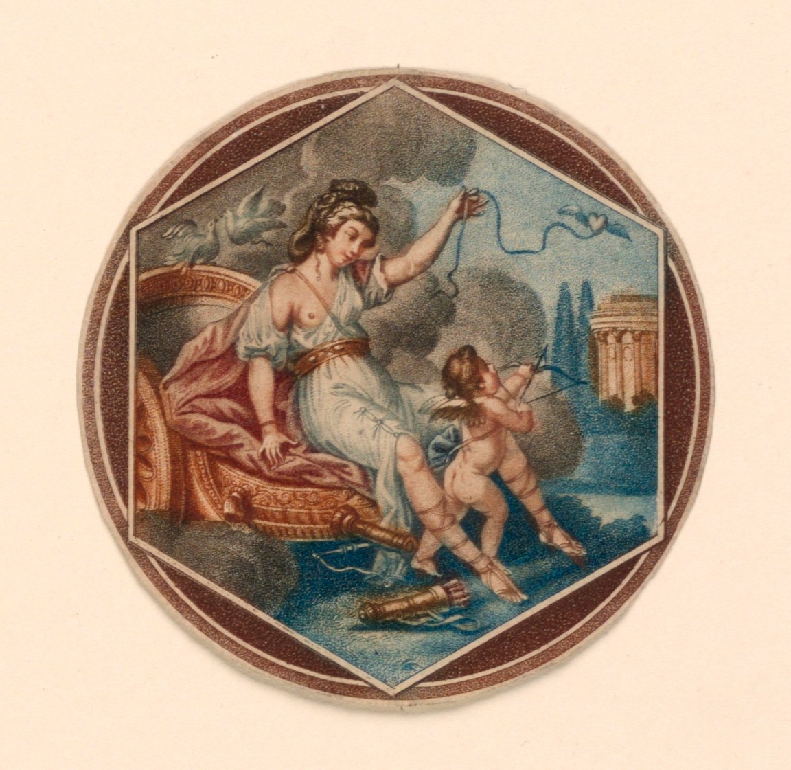 Venus ja Cupid tekijältä Unknown artist