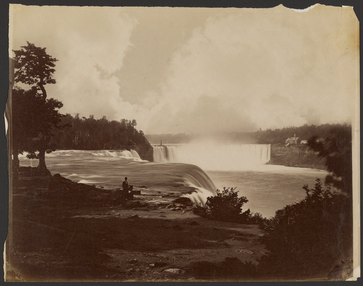 [Näkymä Niagaran putouksille] tekijältä Unknown artist