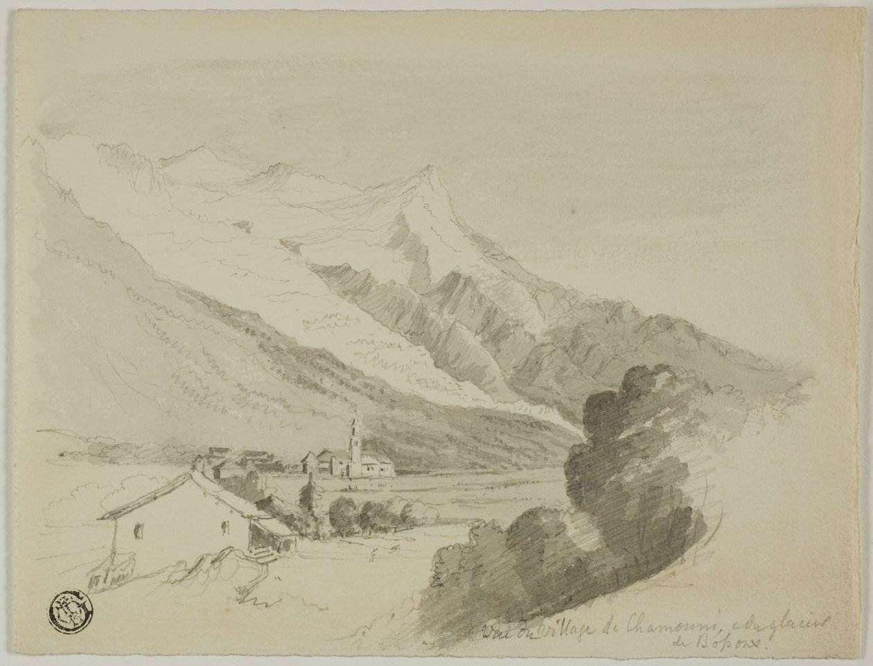 Näkymä Chamonix