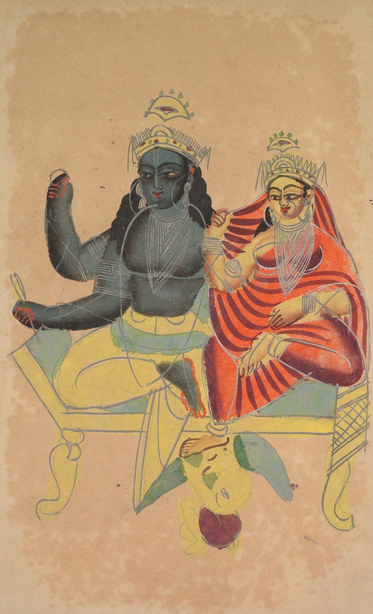 Vishnu ja Lakshmi tekijältä Unknown artist