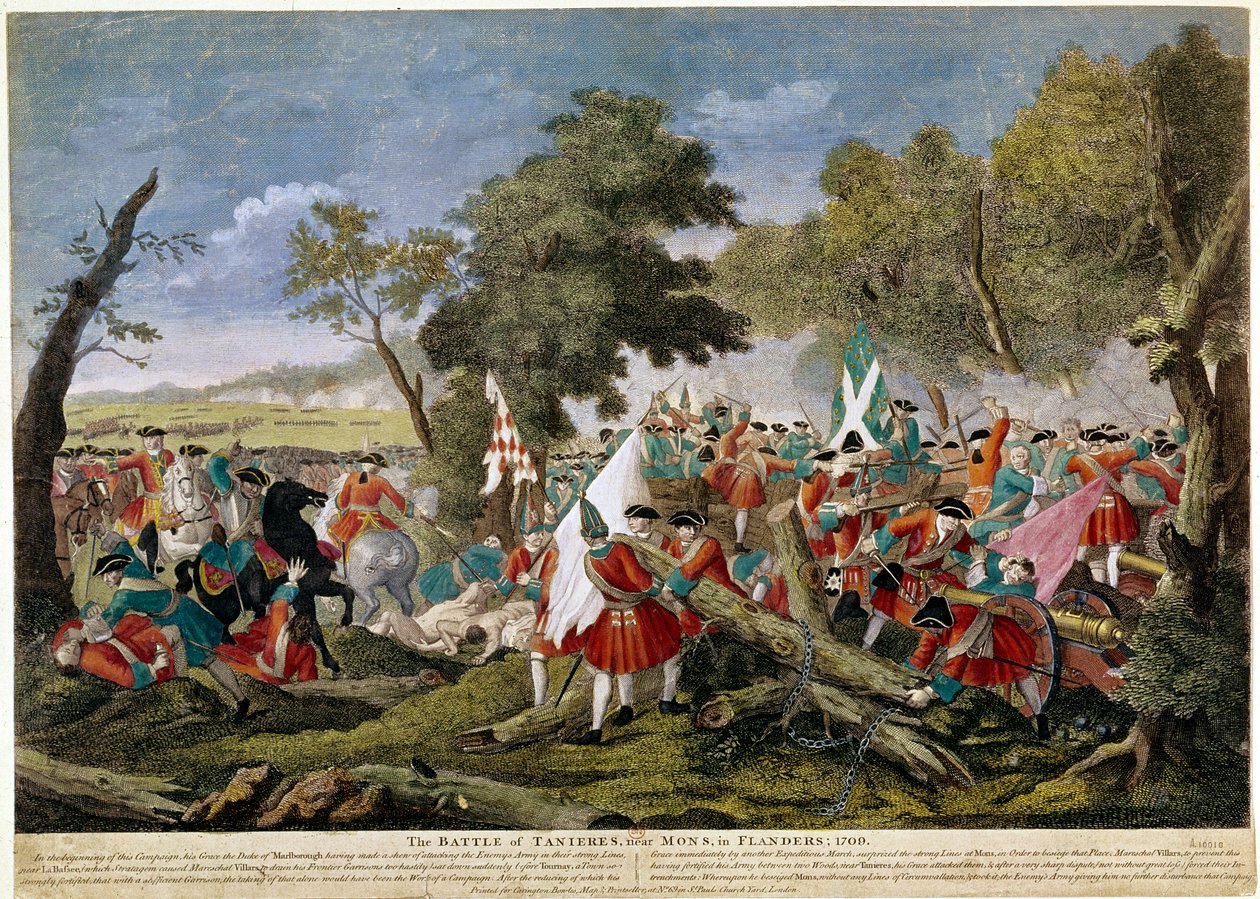 Espanjan peräkkäissota (1701-1714): näkymä Malplaquet
