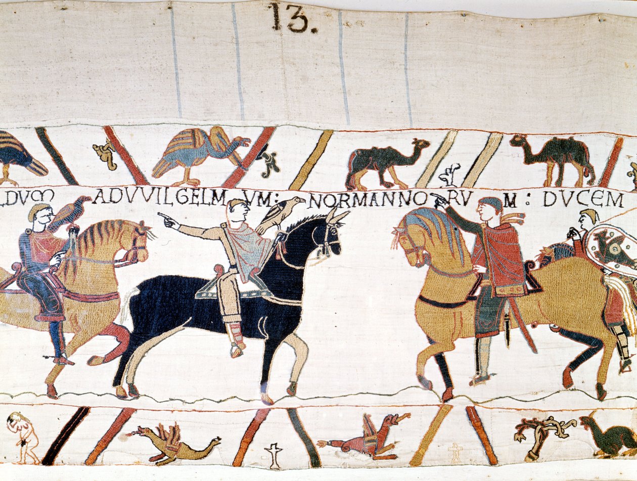 William I Valloittaja (1027 - 1087) tapasi Harold II:n (1022 - 1066), Englannin kuninkaan, vapautettuaan hänet. Bayeux