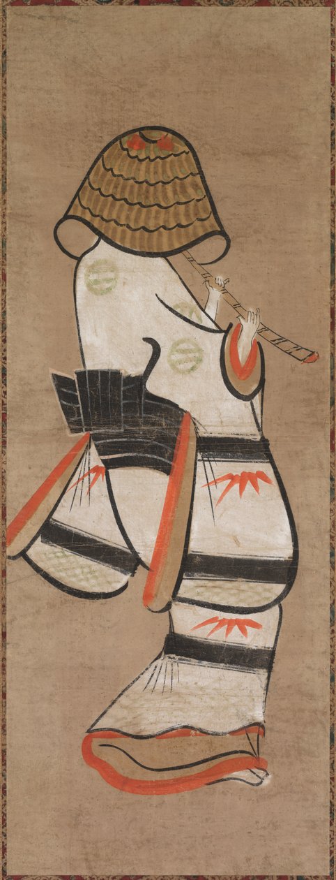 Nainen ichineranttina munkina: Ona Komuso (Otsue) tekijältä Unknown artist