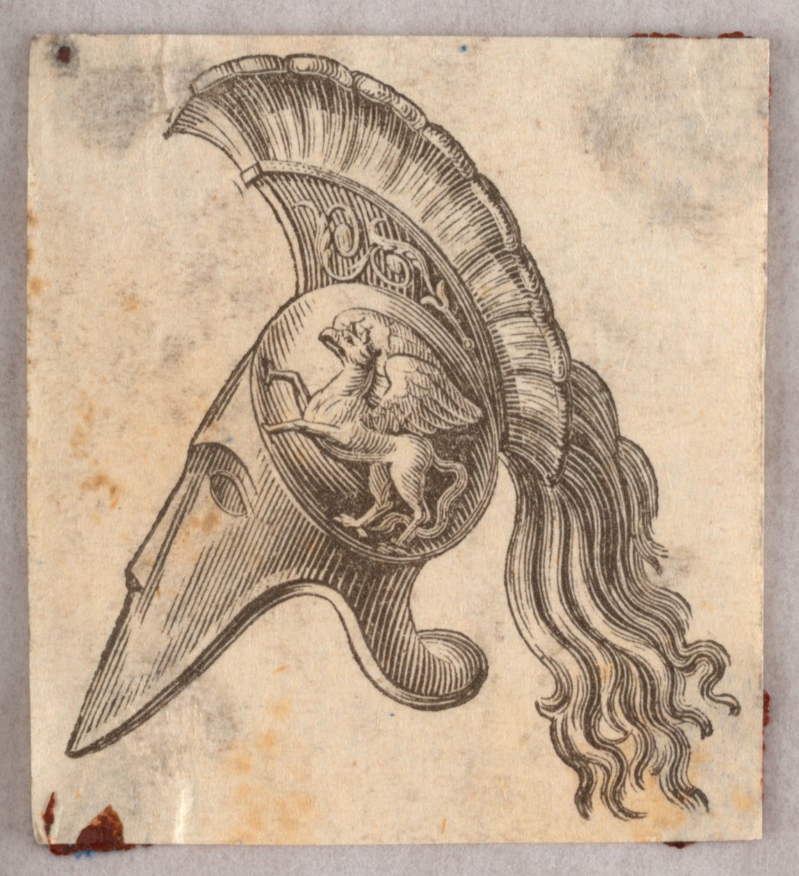 Puunkaiverrus. Vinjetti tekijältä Unknown artist