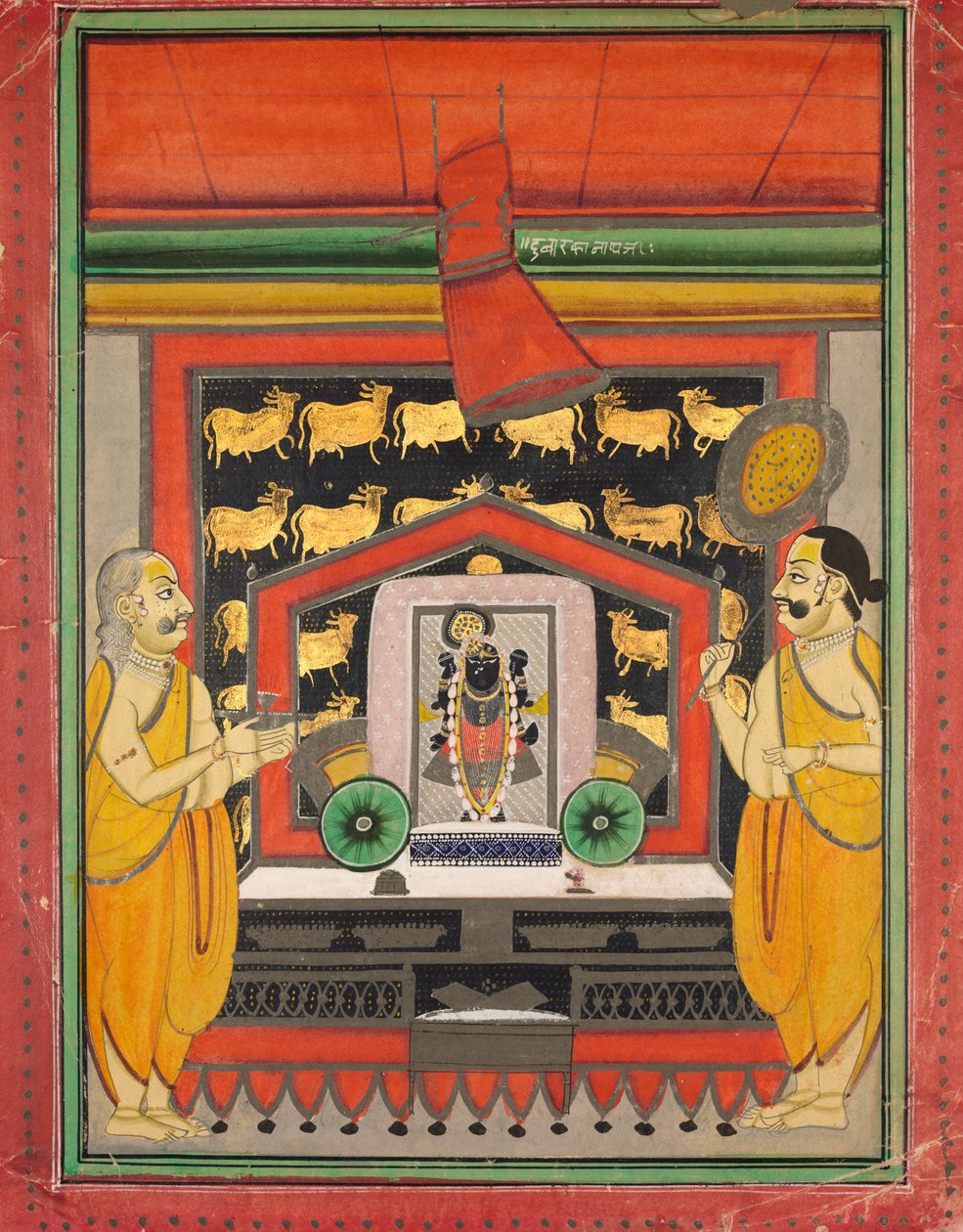 Palvonta Dwarka Nathanji lämmön Kankroli tekijältä Unknown artist