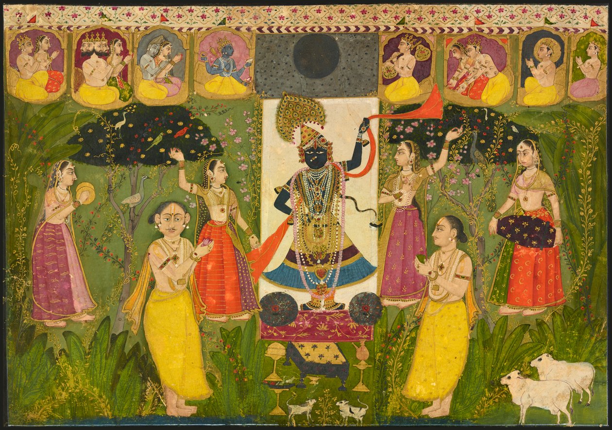 Shri Nathjin palvonta tekijältä Unknown artist