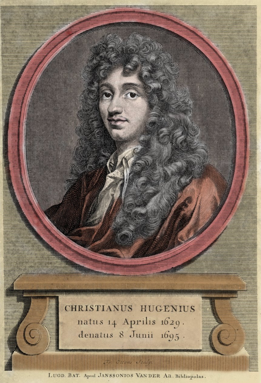 muotokuva Christiaan Huygensista. Hollantilainen fyysikko ja matemaatikko (1629-1695). tekijältä Unknown artist