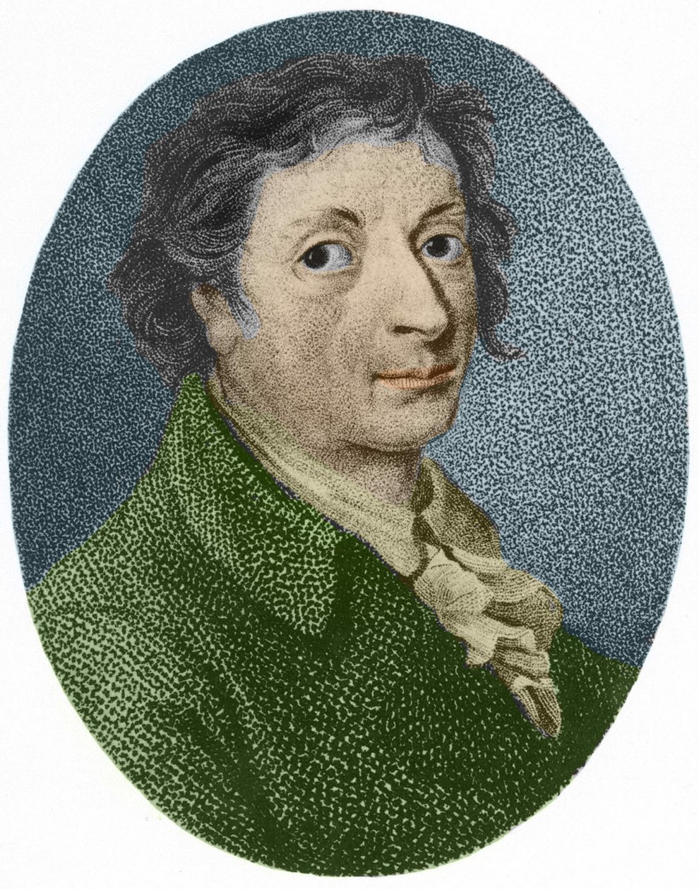 Franz Karl Achardin muotokuva. Ranskalaista alkuperää oleva saksalainen kemisti (1753-1821). tekijältä Unknown artist