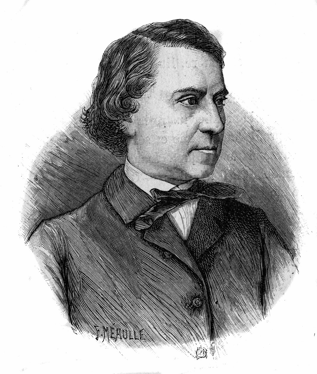 muotokuva Louis Blancista, ranskalaisesta poliitikosta ja historioitsijasta (1811-1882). tekijältä Unknown artist