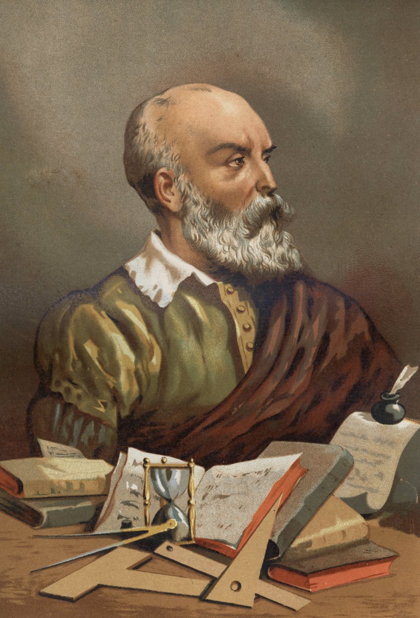 muotokuva Petrus Ramuksesta tai Pierre de La Ramee Humanistesta, matemaatikko ja filosofi (Cuts, Oise tekijältä Unknown artist