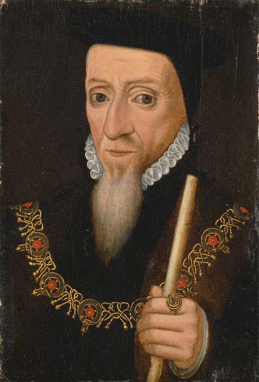 William Paulet, ensimmäinen Winchesterin markiisi (1474/5?–1572) tekijältä Unknown artist, sixteenth century