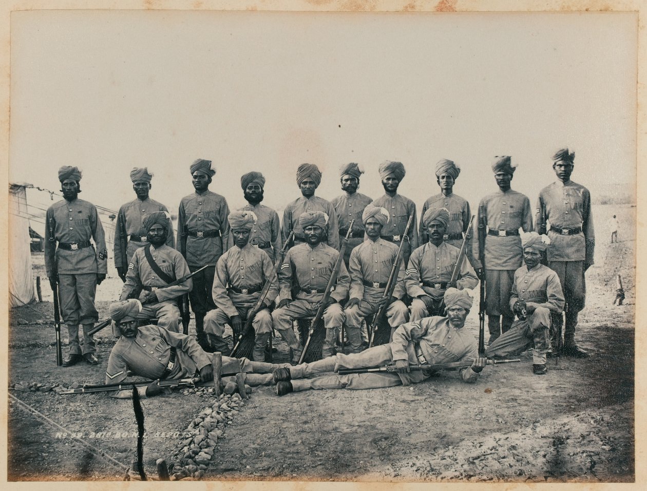 28th Bombay Native Infantry Sepoys tekijältä Unknown photographer