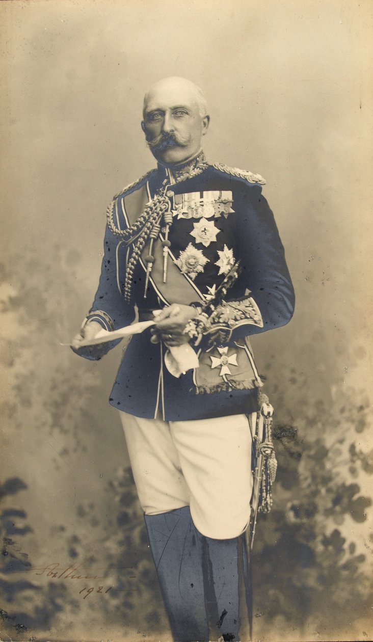 Arthur, Duke of Connaught, marsalkka ja eversti, Royal Dublin Fusiliers, noin 1910 tekijältä Unknown photographer