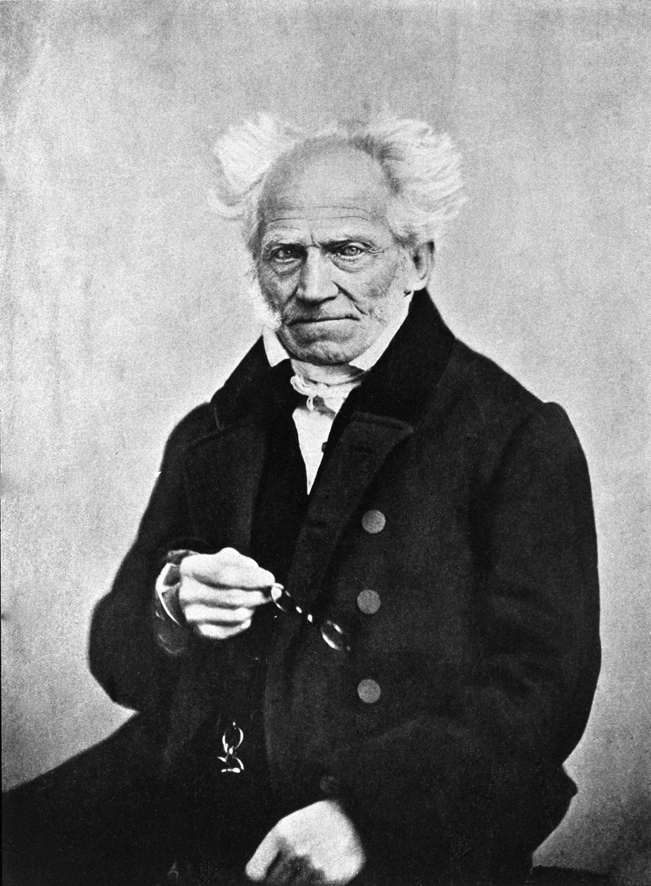 Arthur Schopenhauer (1788-1860), saksalainen filosofi. tekijältä Unknown photographer