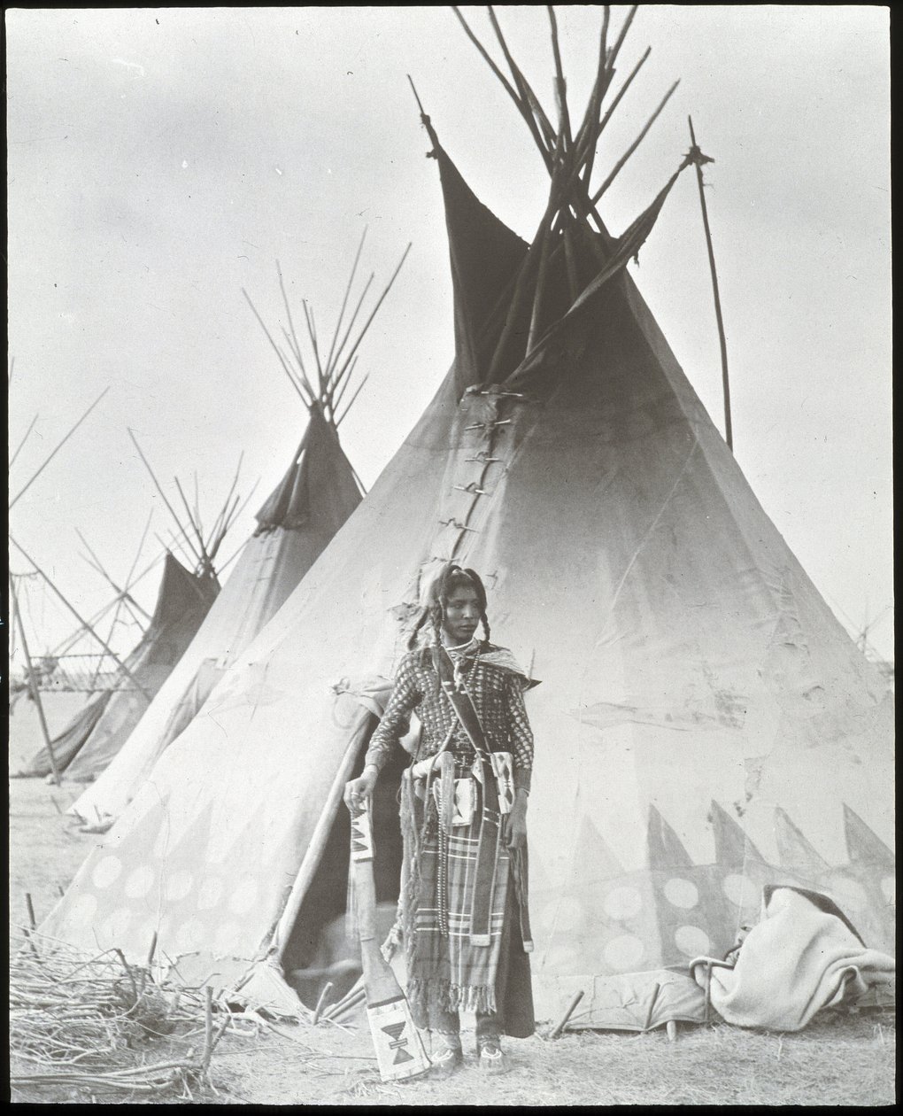 Blackfoot Indian, Calgaryn alue tekijältä Unknown photographer