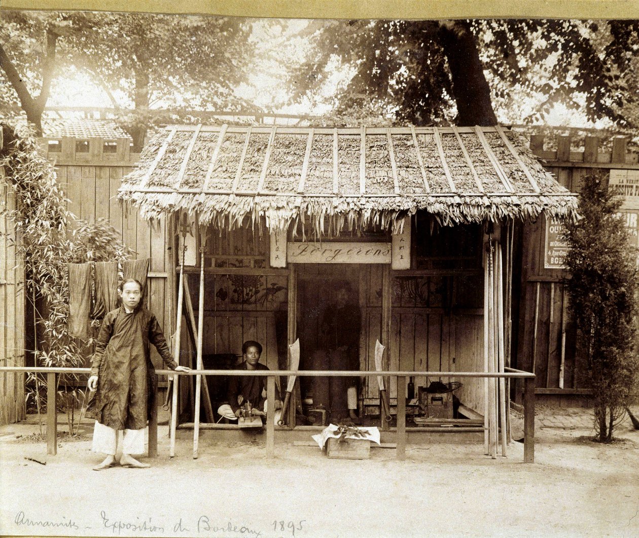 Sepänpaja, Annam, n. 1895. tekijältä Unknown photographer