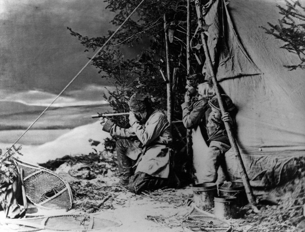 Kanada: The Life of the Trapper - BN Montréal. tekijältä Unknown photographer