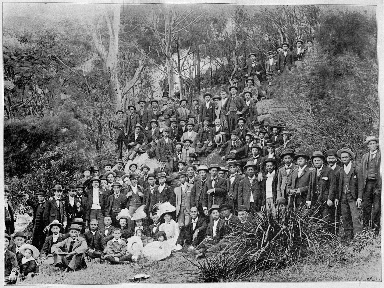 Kiinalaisten kokoontuminen Australiassa tekijältä Unknown photographer