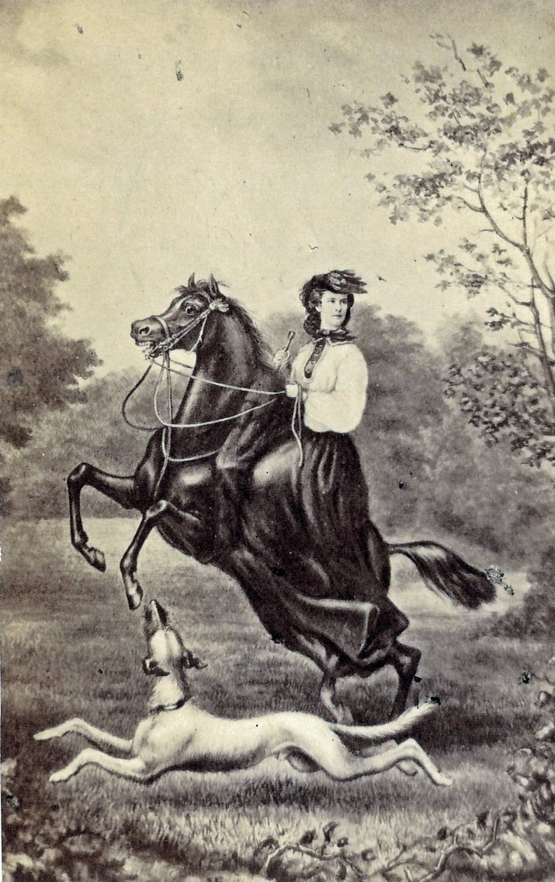 Elisabeth, Itävallan keisarinna ja Unkarin kuningatar (24. joulukuuta 1837 - 10. syyskuuta 1898) (kuva) tekijältä Unknown photographer