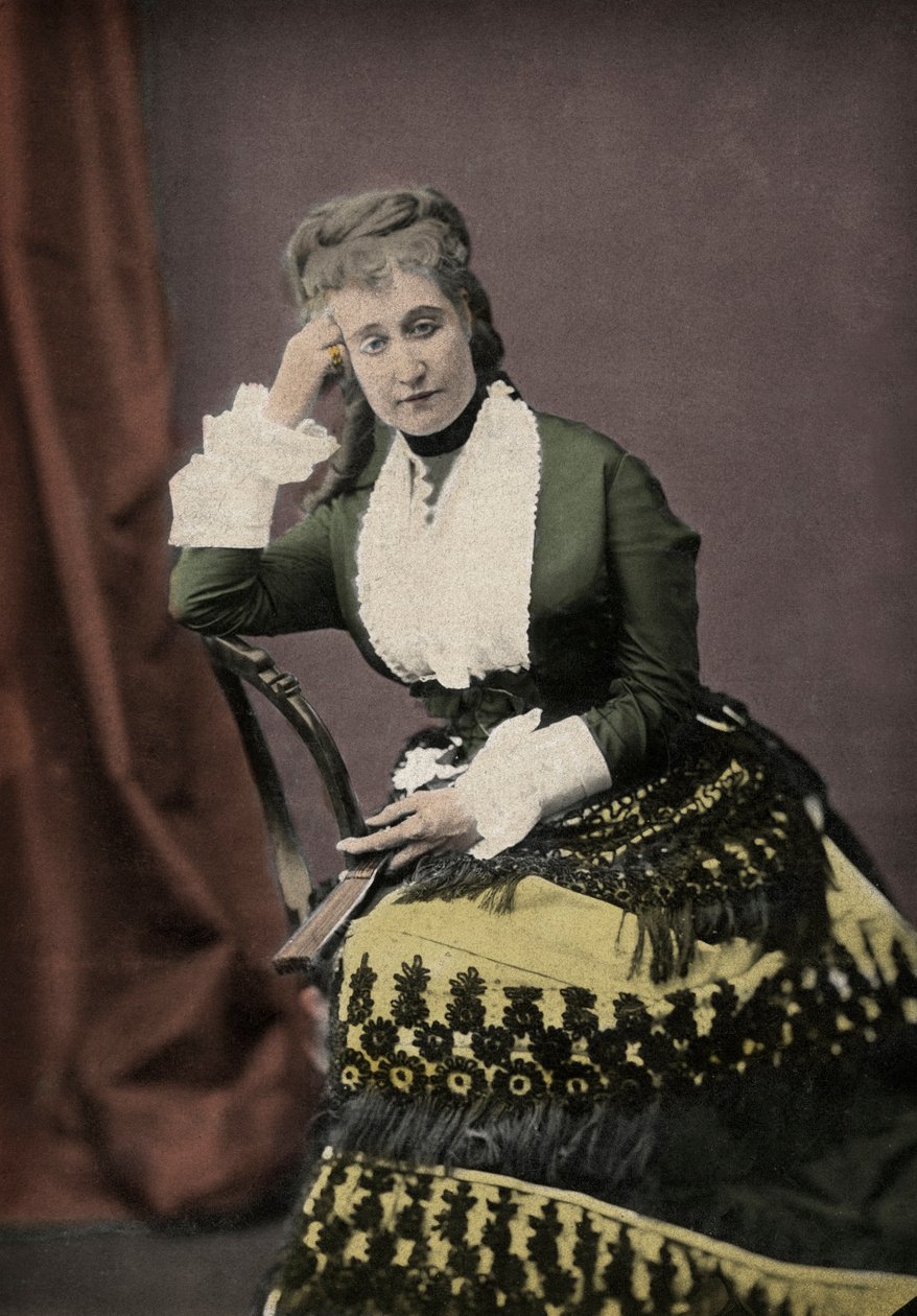Eugenie de Montijo (1826-1920), Napoleon III:n, Ranskan viimeisen keisarinnan vaimo. tekijältä Unknown photographer