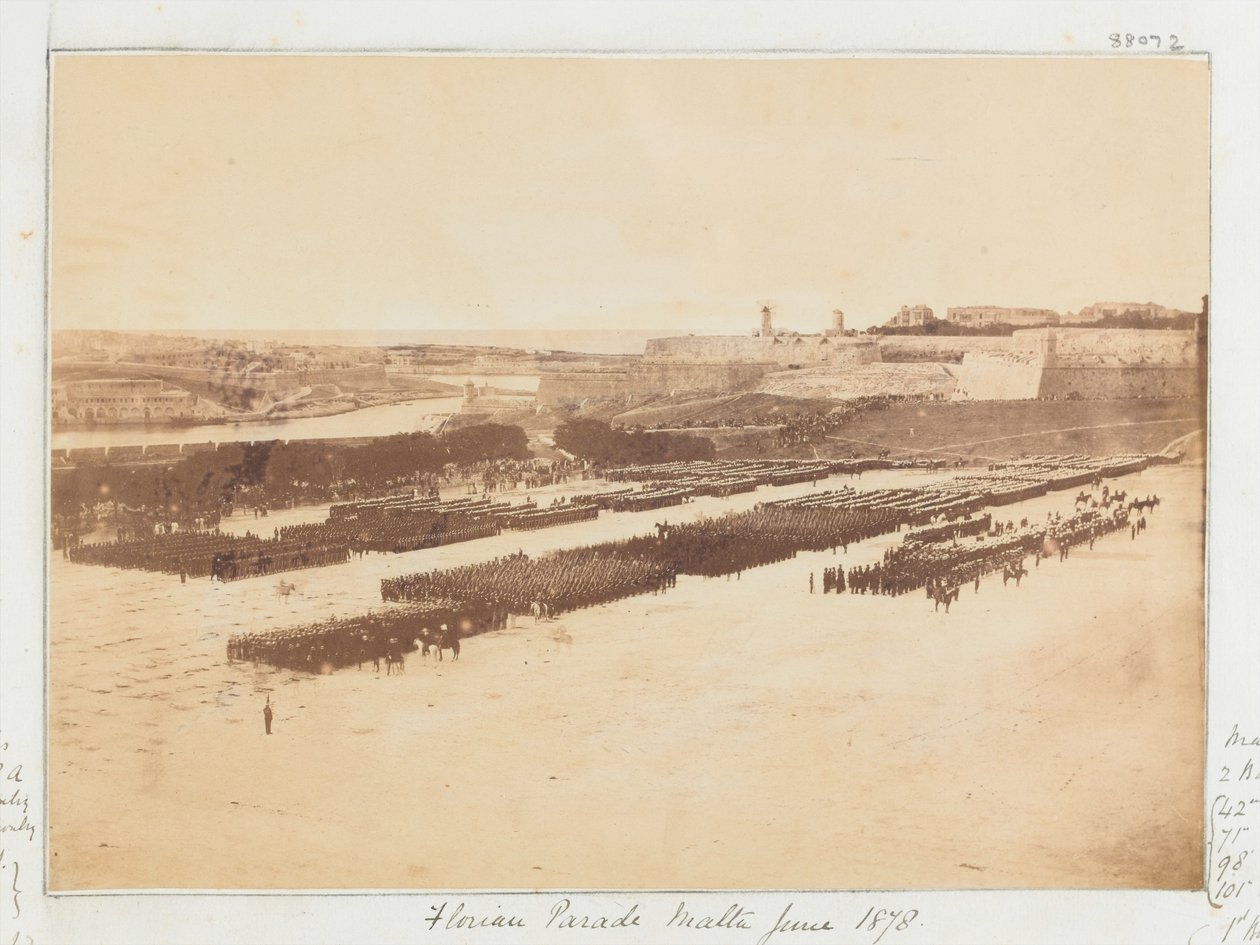 Florian Parade, Malta, kesäkuu 1878 tekijältä Unknown photographer