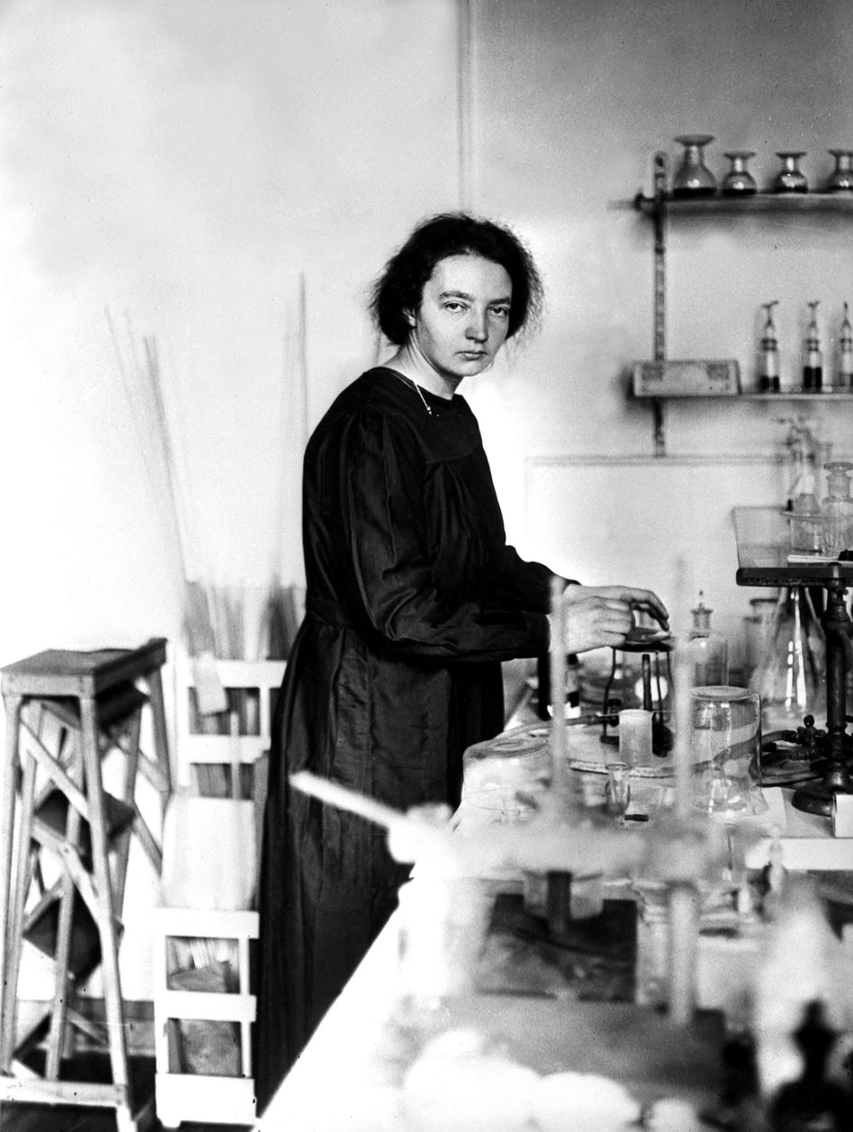 Irene Joliot Curie, noin 1921 (s/w-kuva). tekijältä Unknown photographer