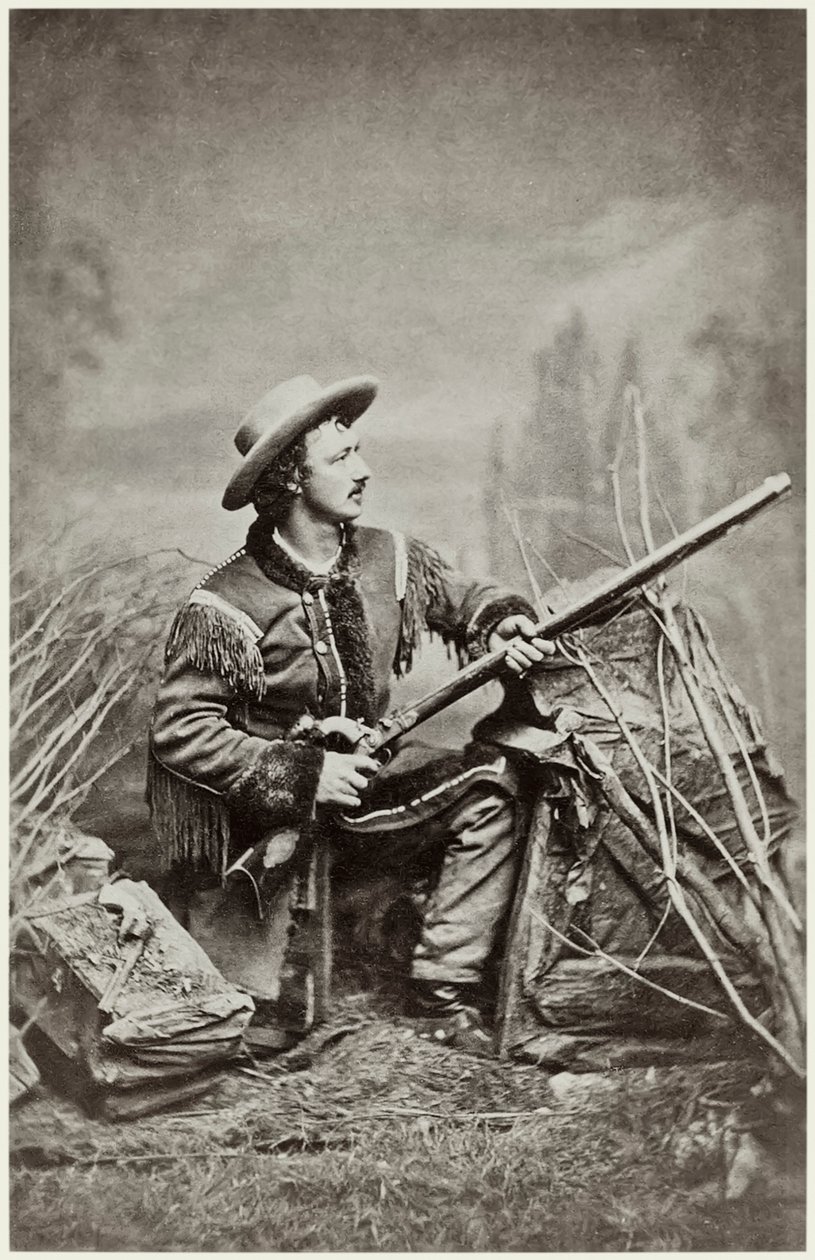 John Baker Omohundro, joka tunnetaan paremmin nimellä Texas Jack, konfederaation armeijan cowboy ja rajapartio tekijältä Unknown photographer