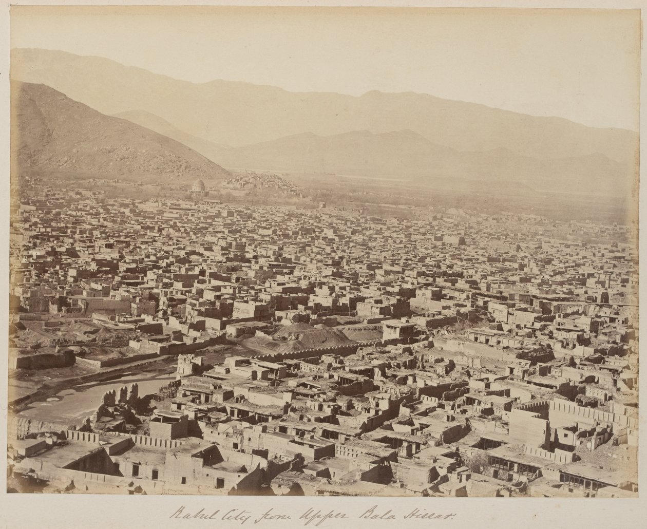 Kabulin kaupunki, 1880 tekijältä Unknown