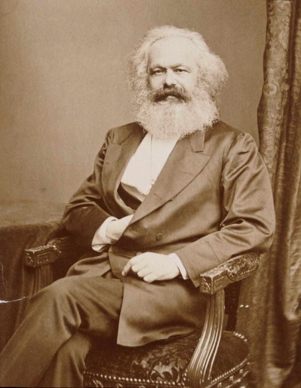 Karl Marx (valokuva) tekijältä Unknown photographer