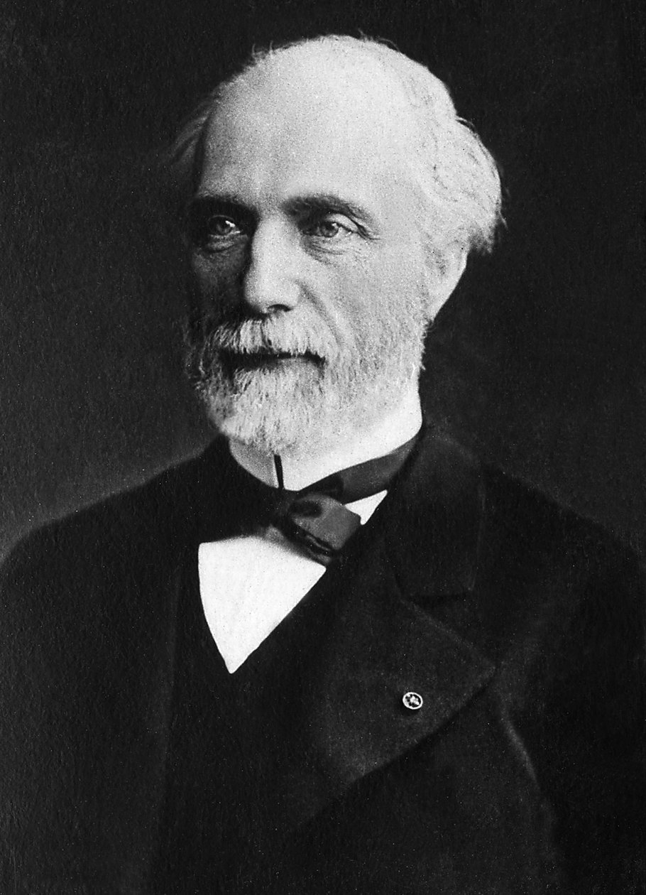 Louis Charles de Saulces de Freycinet (1828-1923), kaivosinsinööri, fyysikko, akateemikko, valittu vuonna 1890. tekijältä Unknown photographer
