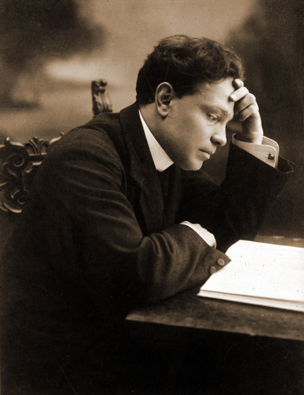 Ottorino RESPIGHI (1879-1936) italialainen säveltäjä ja kapellimestari. tekijältä Unknown photographer