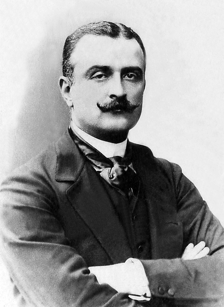 Muotokuva Marquis Antoine de Mores (1858-1896), ranskalainen seikkailija. tekijältä Unknown photographer