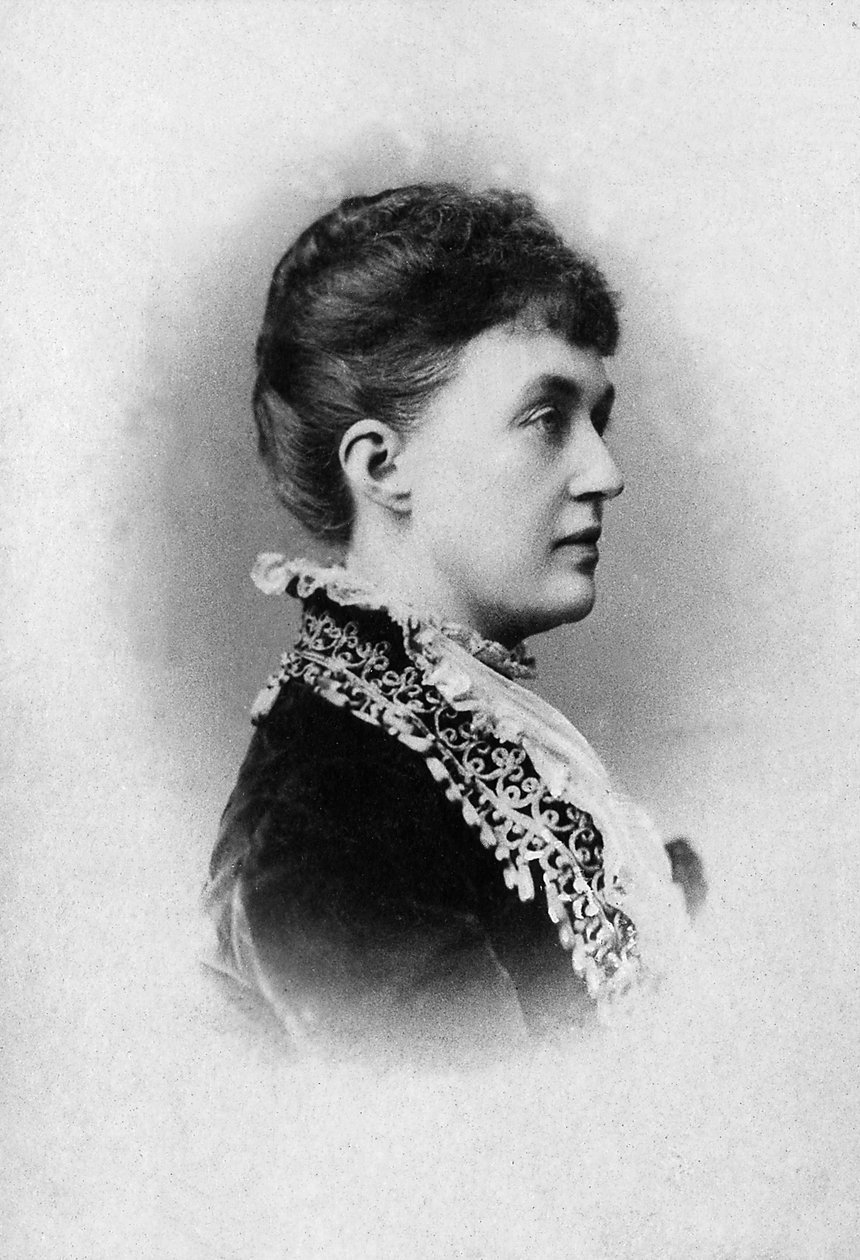 Luxemburgin suurherttuatar Anhalt Dessau (Anhalt-Dessau) (1833-1916) Muotokuva Adelaide Mariesta. tekijältä Unknown photographer