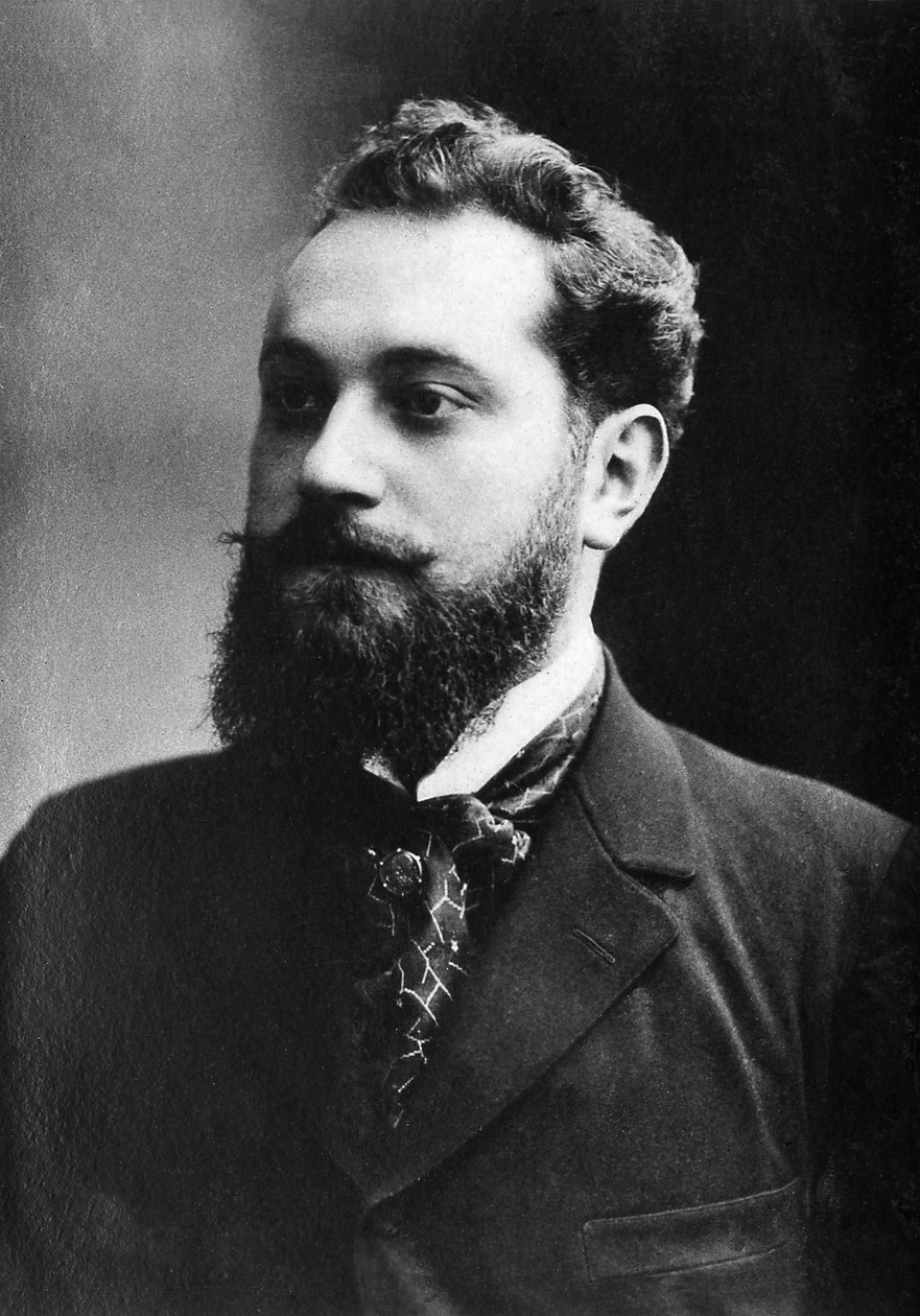 Albert Guillaumen (1873-1942), ranskalaisen taidemaalarin, kuvittajan ja sarjakuvapiirtäjän muotokuva. tekijältä Unknown photographer