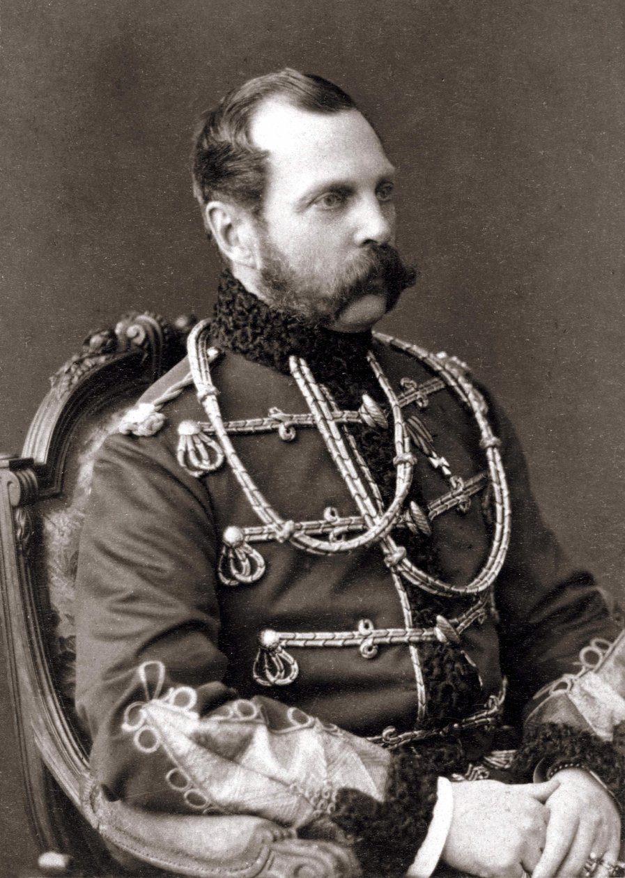 Venäjän keisarin Aleksanteri II:n muotokuva. tekijältä Unknown photographer