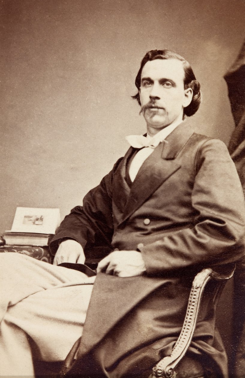 Allan Folin muotokuva, n. 1860 (m/w kuva) tekijältä Unknown photographer