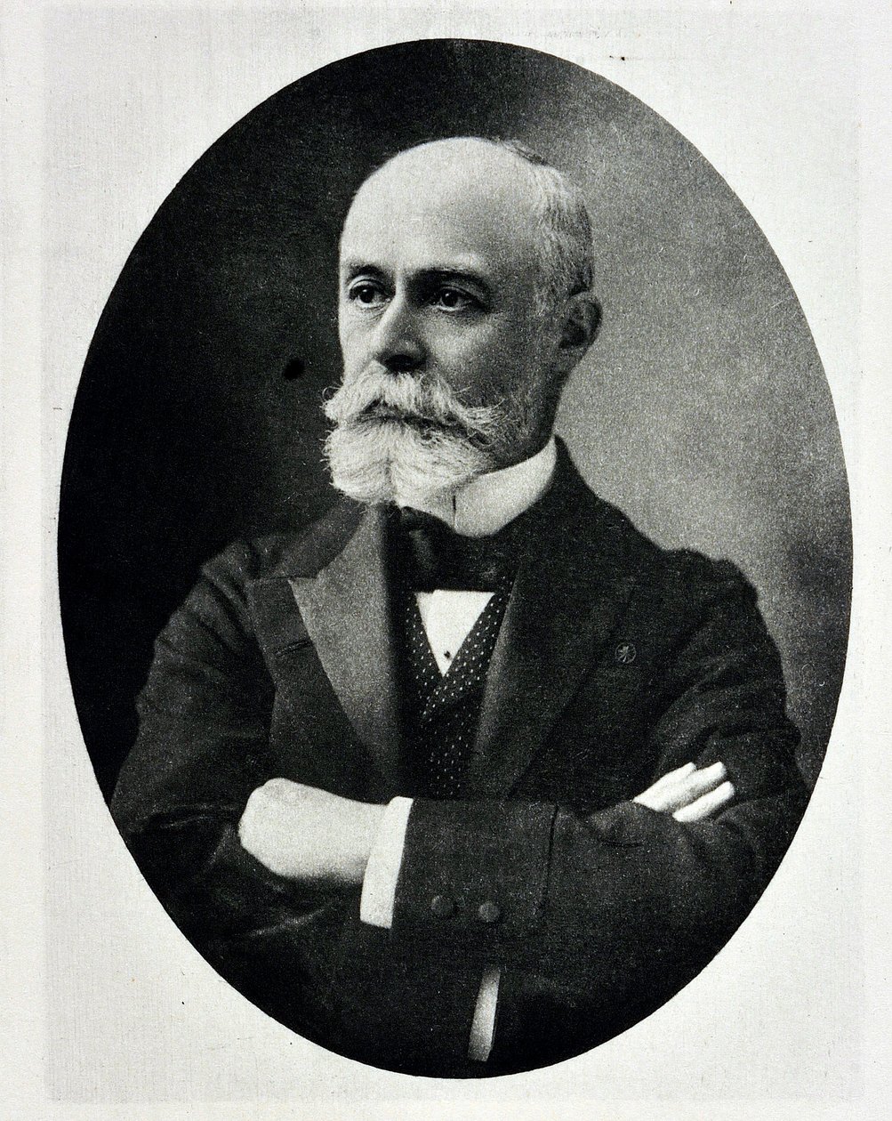 Antoine Henri Becquerelin muotokuva - englantilainen fyysikko, Nobel-palkittu 1852-1908 tekijältä Unknown photographer