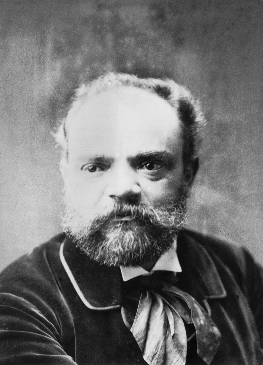 Anton (Antonin) Dvorakin (1841 - 1904), tšekkiläisen säveltäjän muotokuva. tekijältä Unknown photographer