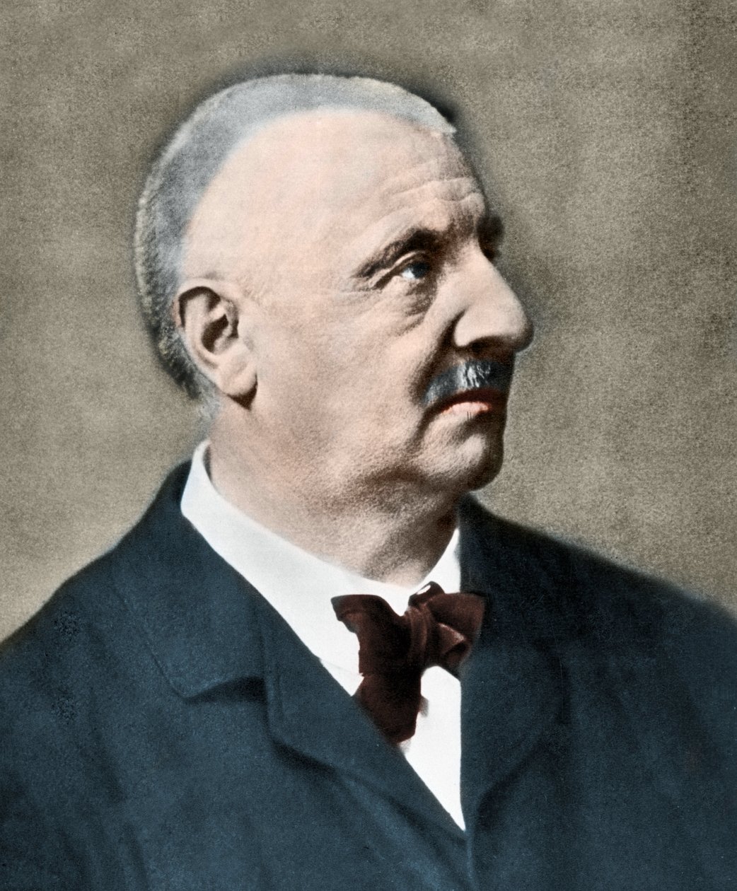 Anton Brucknerin (1824-1896), itävaltalaisen säveltäjän muotokuva. tekijältä Unknown photographer